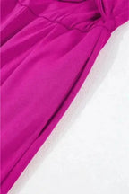 Jumpsuits Fuchsia Flair Strapless Jumpsuit