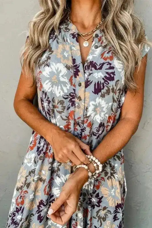 Jumpsuits Lush Floral Statement Jumpsuit