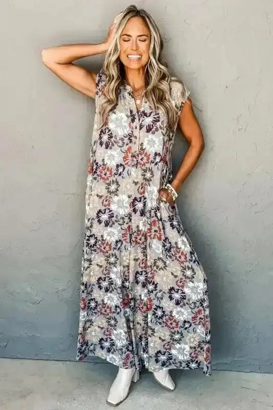 Jumpsuits Lush Floral Statement Jumpsuit