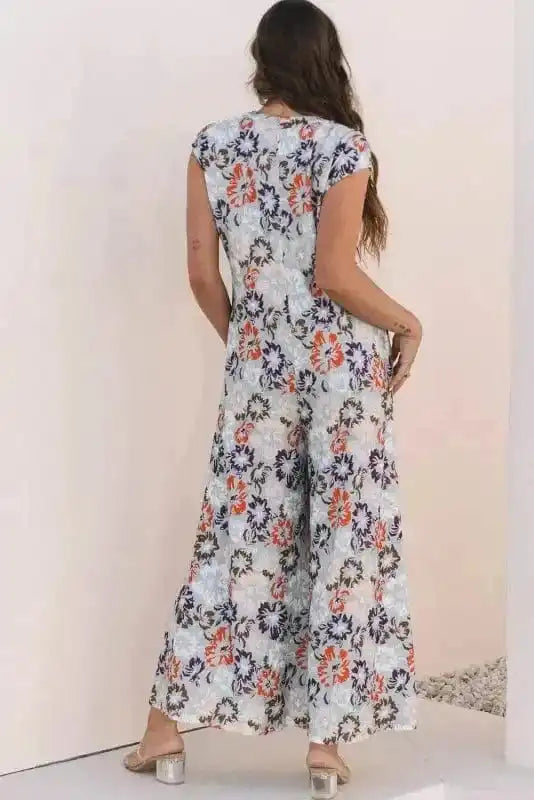 Jumpsuits Lush Floral Statement Jumpsuit