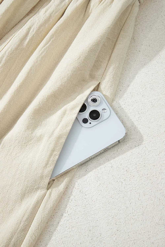 Jumpsuits Minimal Luxe Linen Jumpsuit