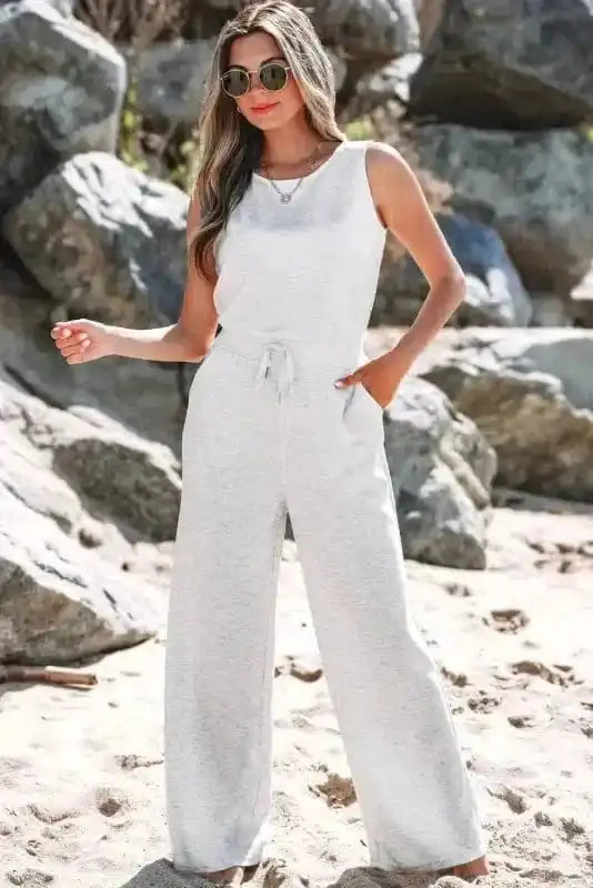 Jumpsuits Silver Drift Casual Jumpsuit
