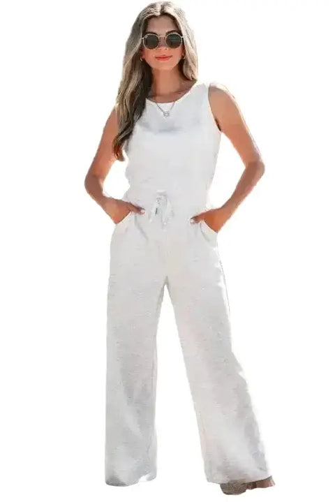 Jumpsuits Silver Drift Casual Jumpsuit