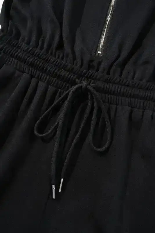 Jumpsuits Zipped Elegance Casual Jumpsuit