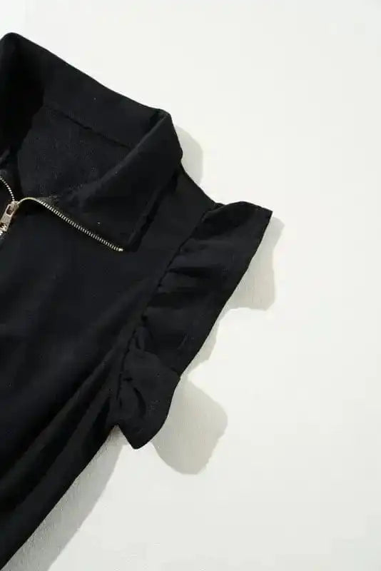 Jumpsuits Zipped Elegance Casual Jumpsuit