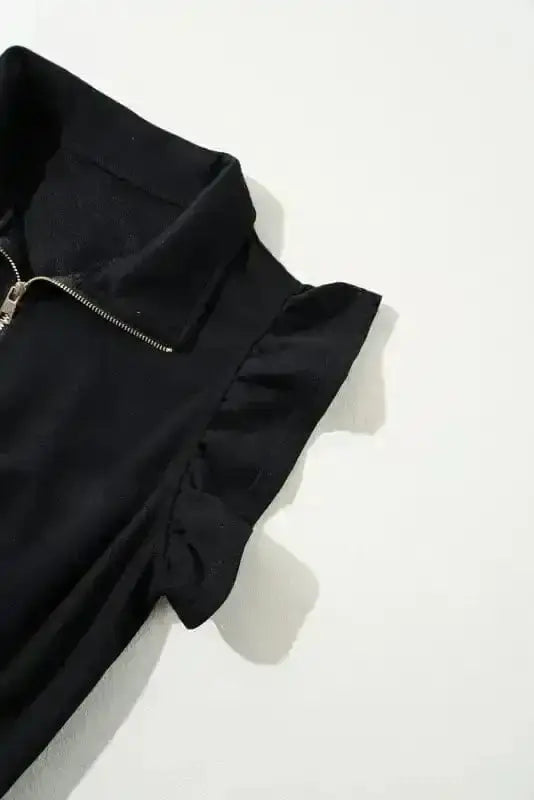 Jumpsuits Zipped Elegance Casual Jumpsuit