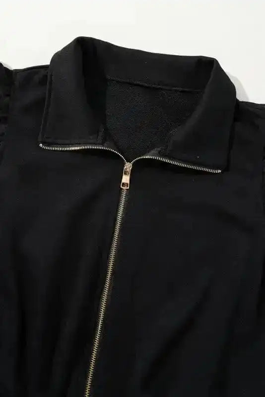 Jumpsuits Zipped Elegance Casual Jumpsuit