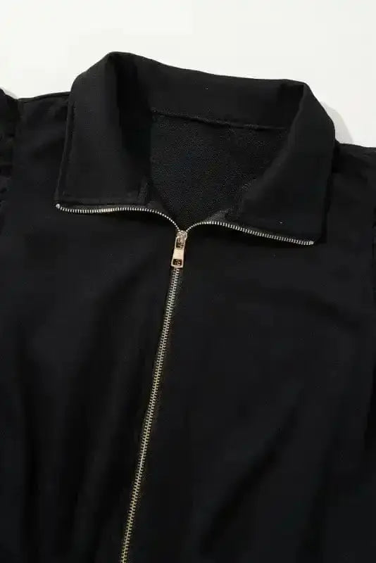 Jumpsuits Zipped Elegance Casual Jumpsuit
