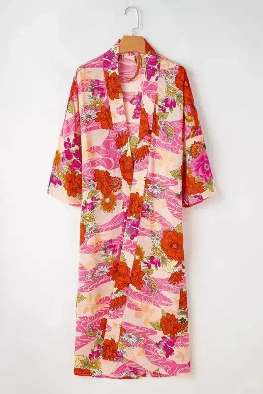 Kimonos Floral Aura Duster Kimono