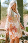 Kimonos White / ONE SIZE / 100%Polyester Floral Mosaic Open Kimono