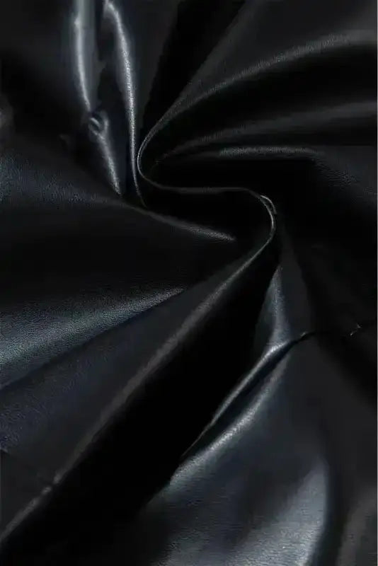Leather Skirts Posh PU Pencil Mini Skirt