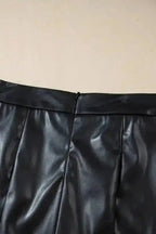 Leather Skirts Posh PU Pencil Mini Skirt