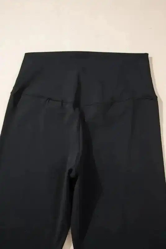 Leggings V-Curve Black Flared Leggings