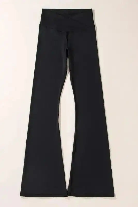 Leggings V-Curve Black Flared Leggings