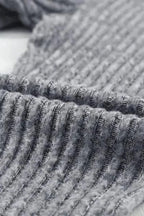 Leggings Wide Waistband Ribbed Textured Knit Leggings