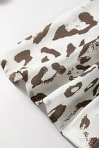 Leopard Blouses Leopard Luxe Balloon Sleeve Blouse