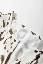 Leopard Blouses Leopard Luxe Balloon Sleeve Blouse