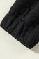 Lightweight Jackets Black Floral Quilted Jacket