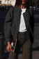 Lightweight Jackets Black Floral Quilted Jacket