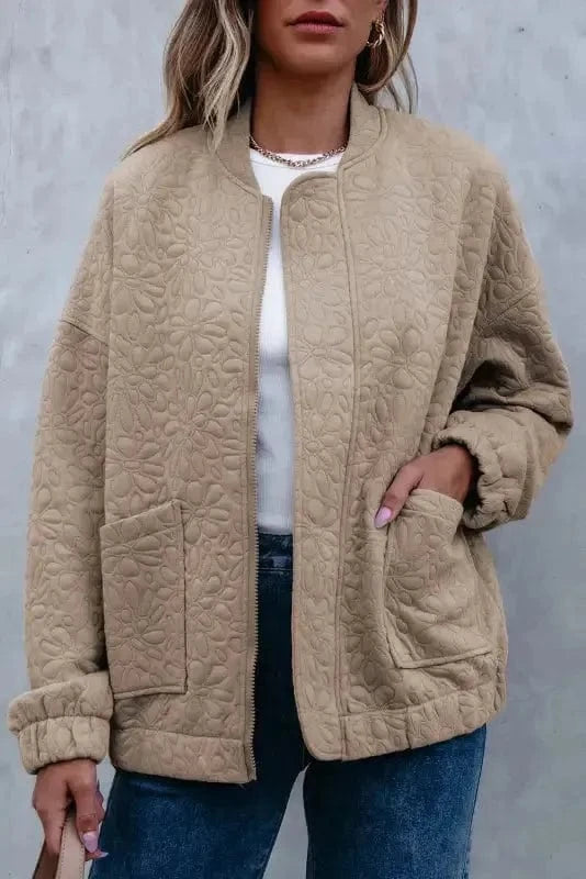 Lightweight Jackets Provence Rose Quilted Jacket
