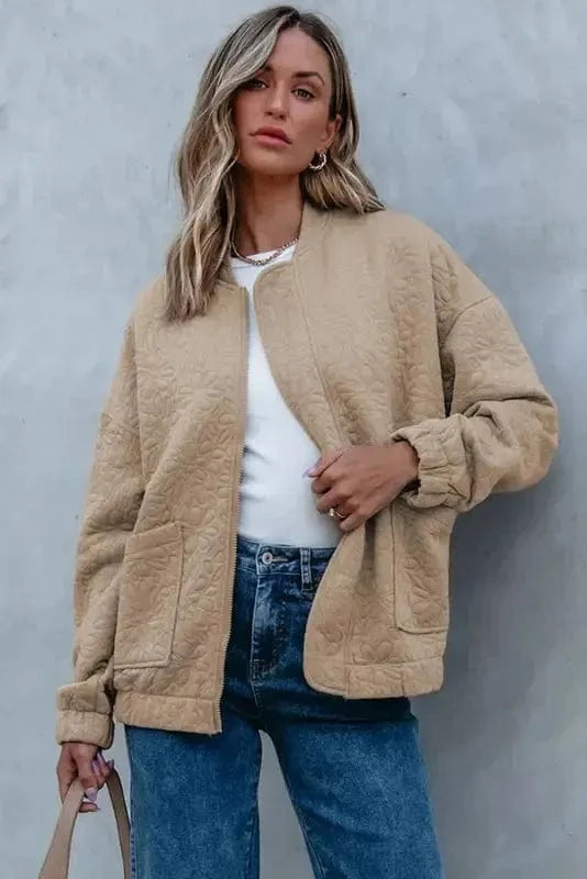 Lightweight Jackets Provence Rose Quilted Jacket