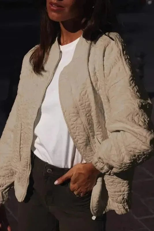 Lightweight Jackets Provence Rose Quilted Jacket