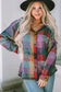 Lightweight Jackets Western Style Brushed Plaid Jacket