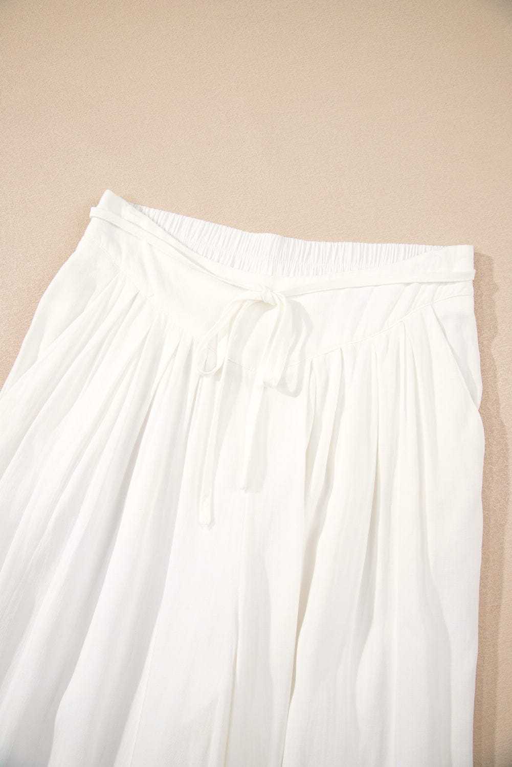 Linen Trousers Ivory Flow Linen Trousers