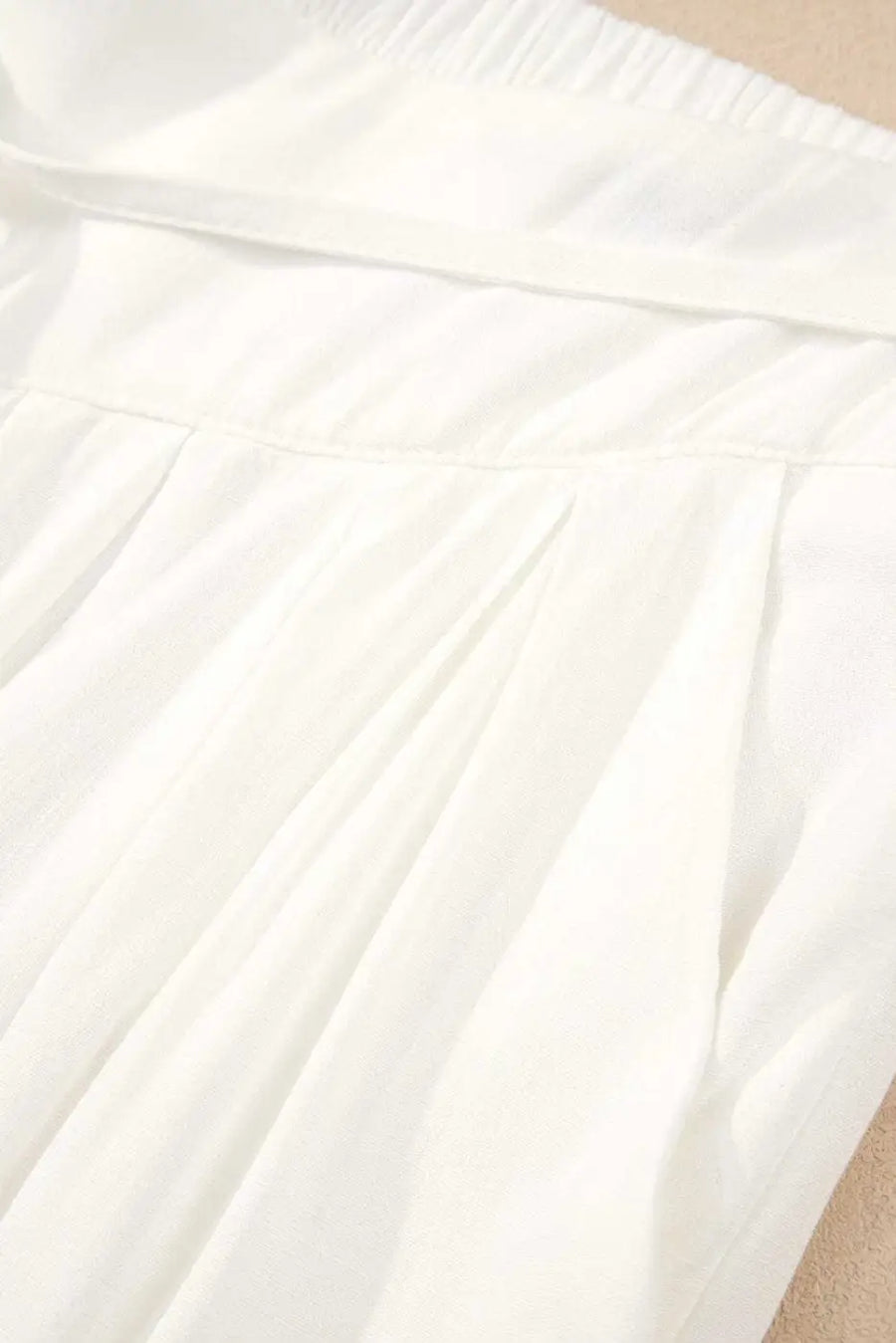 Linen Trousers Ivory Flow Linen Trousers