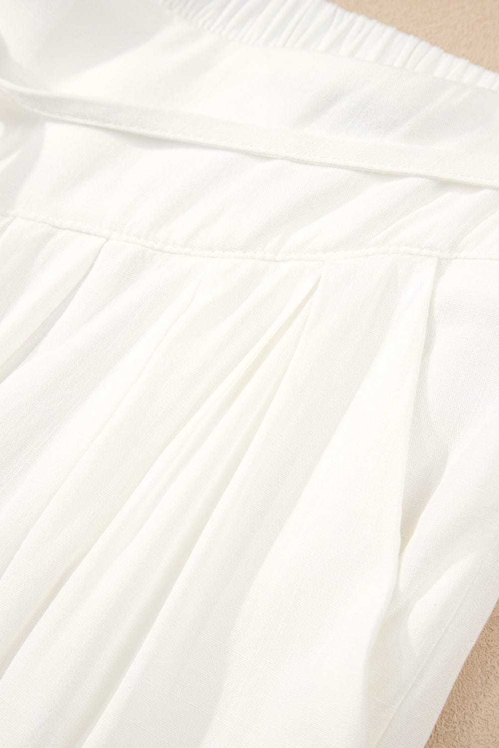 Linen Trousers Ivory Flow Linen Trousers