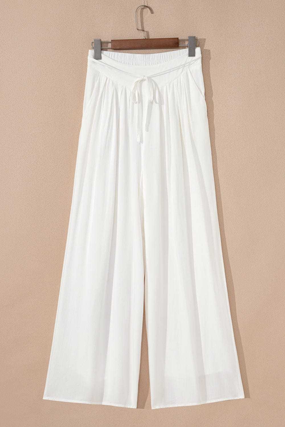 Linen Trousers Ivory Flow Linen Trousers