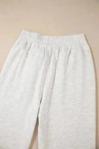 Lounge Pants CloudSoft Wide-Leg Lounge Pants - Light Grey