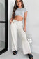 Lounge Pants CloudSoft Wide-Leg Lounge Pants - Light Grey