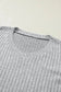 Loungewear Apricot Ribbed Lounge Set for Relaxed Style
