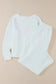 Loungewear Fashionfitz Black Textured Loungewear Set for Women