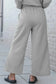 Loungewear Fashionfitz Black Textured Loungewear Set for Women