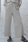 Loungewear Fashionfitz Black Textured Loungewear Set for Women