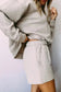 Loungewear Fashionfitz Gray Textured Lounge Set for Comfort