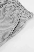 Loungewear Fashionfitz Gray Textured Lounge Set for Comfort