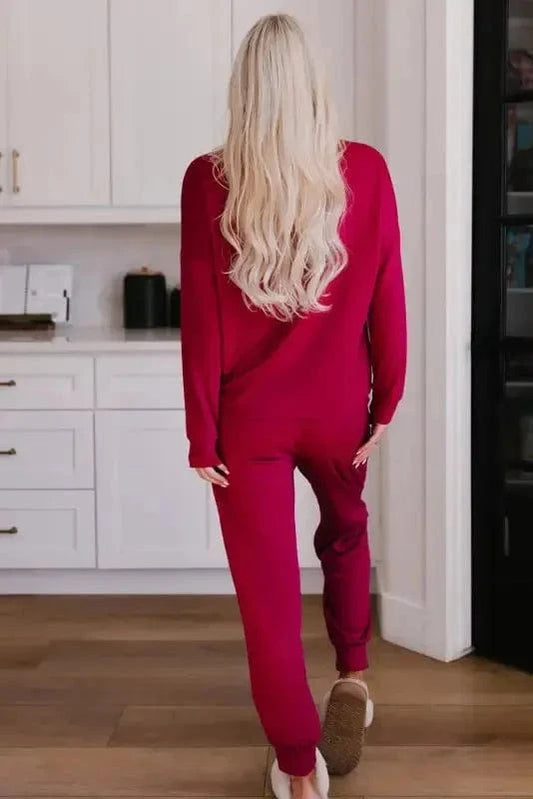 Loungewear Jogger Pants Lounge Set
