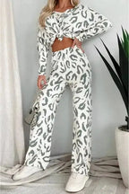 Loungewear Leopard Luxe Loungewear Set