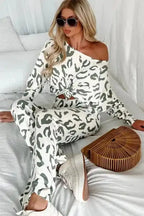 Loungewear Leopard Luxe Loungewear Set