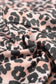 Loungewear Long Sleeve Top and Leopard Print Pants Lounge Set
