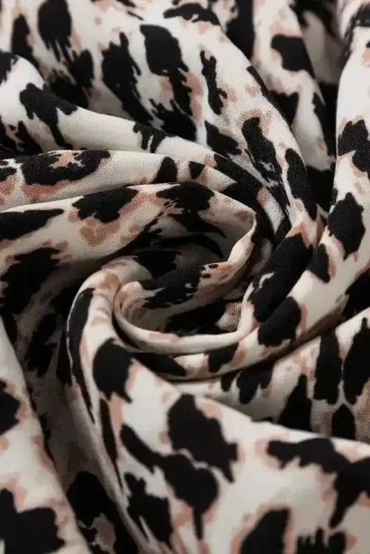 Maxi Dresses Apricot Leopard Maxi - Elegance Unleashed