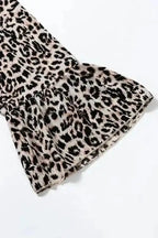 Maxi Dresses Apricot Leopard Maxi - Elegance Unleashed