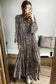 Maxi Dresses Apricot Leopard Maxi - Elegance Unleashed