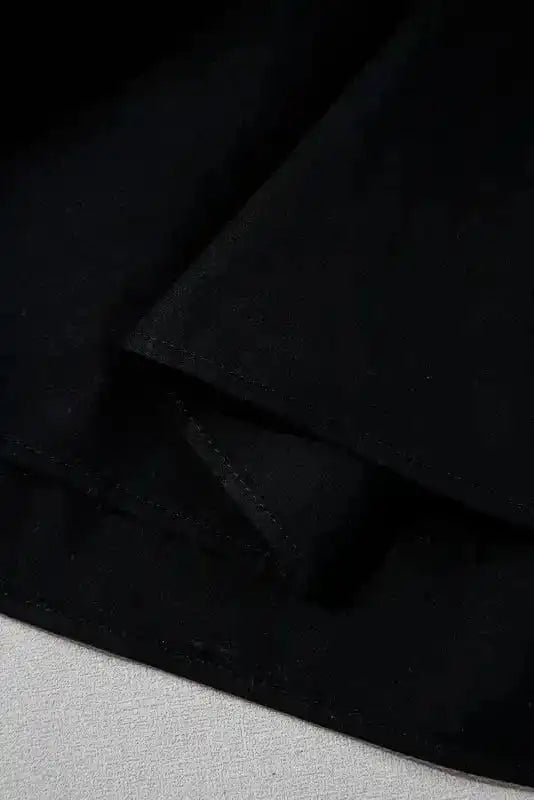 Maxi Dresses Black Maxi Dress - Flutter Sleeve Smocked Bodice