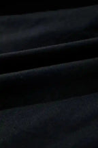 Maxi Dresses Black Maxi Dress - Flutter Sleeve Smocked Bodice