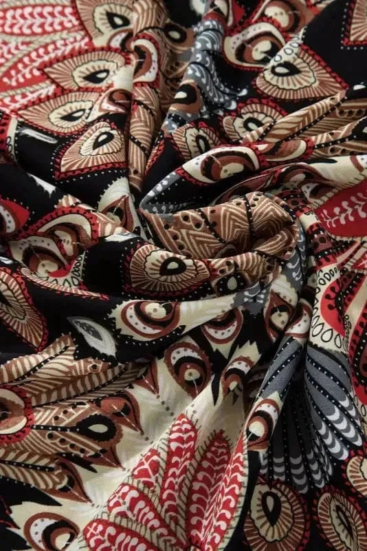 Maxi Dresses Blossom Elegance Maxi Wrap Dress