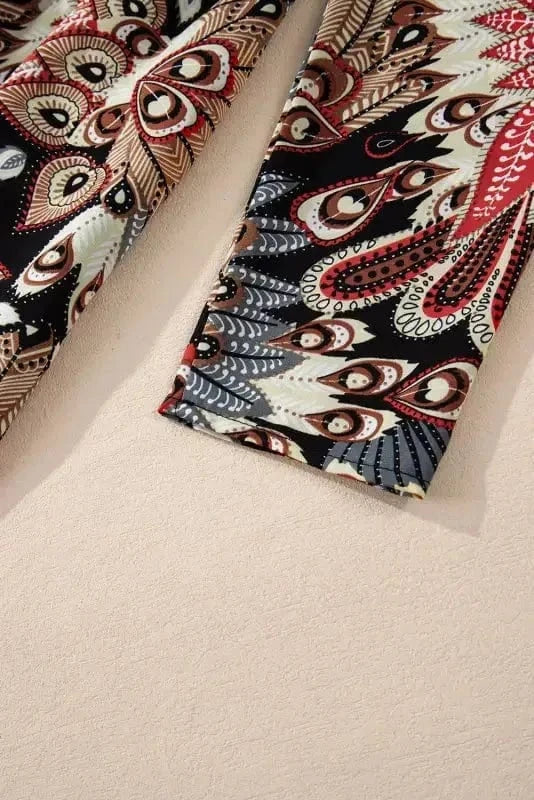 Maxi Dresses Blossom Elegance Maxi Wrap Dress